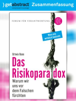 cover image of Das Risikoparadox (Zusammenfassung)
